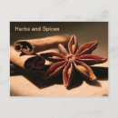 Buscar hierbas y especias postales Vintage