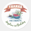 Buscar pescados pegatinas Gracias por venir