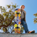 Buscar arte a mano tablas de skate Azul