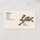 Buscar liebres tarjetas de visita Adorable