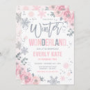 Buscar wonderland invitaciones Copos de nieve