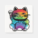 Buscar suerte servilletas Arco iris