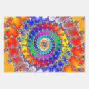 Buscar fractal espiral papel de regalo Psicodélico