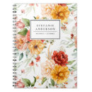 Buscar floral watercolor libretas Pattern