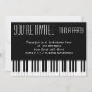 Buscar piano blanco y negro invitaciones Músico