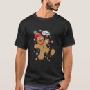 Buscar gingerbread man camisetas 4 º compresa