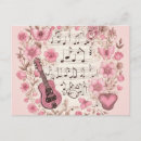 Buscar notas de la música postales Romántico