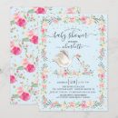 Buscar flores azules y rosas invitaciones Futura madre