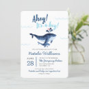 Buscar ballena invitaciones Ahoy