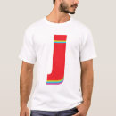 Buscar letra j camisetas Nombre