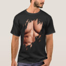 Buscar músculos falsos camisetas 4 º manada