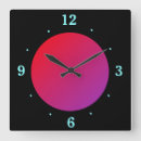 Buscar fondo rosado relojes de pared Para todos