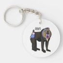 Buscar chimpancé llaveros General y unisex