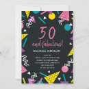 Buscar los retros invitaciones 50 cumpleaños General y unisex