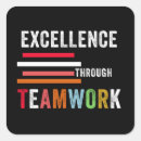 Buscar trabajo en equipo pegatinas Apreciación del empleado
