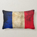 Buscar bandera francesa cojines Azul