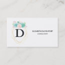 Buscar flores geométricas tarjetas de visita Acuarela