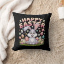 Buscar conejo de pascua cojines Primavera