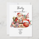 Buscar santa claus invitaciones 8 º tarjeta