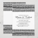 Buscar floral negro invitaciones Gótico