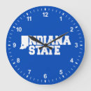Buscar atletismo relojes de pared Universidad estatal de indiana