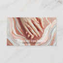 Buscar mujer tarjetas de visita Salón de uñas