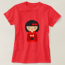 Buscar muñecas japonesas camisetas Kawaii