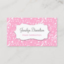 Buscar director musical tarjetas de visita Música