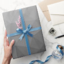 Buscar geométrico papel de regalo Gris