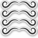 Buscar bigote pegatinas Para todos