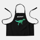 Buscar dinosaurio lindo delantales Para niños