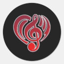Buscar nota musical pegatinas Banda