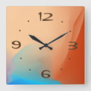 Buscar números coloridos relojes de pared General y unisex