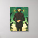 Buscar siniestro lienzos Surrealista