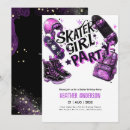 Buscar skateboarding invitaciones Fiesta de patinaje