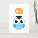 Buscar búho de tarjetas de graduacion Universidad