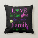 Buscar familia del búho cojines Rosa