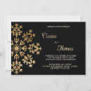 Buscar del copo nieve boda invitaciones Moderno