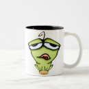 Buscar sapo del dibujo animado tazas Verde