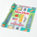 Buscar new york city papel de regalo América