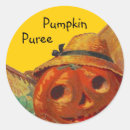 Buscar puré pegatinas Calabaza