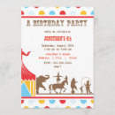 Buscar del circo invitaciones de cumpleaños Muchacho
