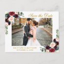 Buscar vintage save the date postales Boda de invierno