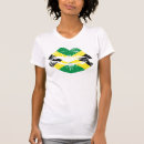 Buscar bandera jamaicana camisetas Para ella
