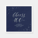 Buscar azul y plata servilletas Invitados