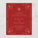 Buscar rojo 11x14 invitaciones Para ella