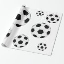 Buscar fútbol papel de regalo Masculino