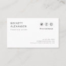 Buscar escritura independiente tarjetas de visita Medios sociales