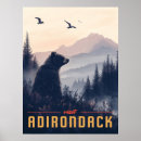 Buscar adirondack posters Cartel de viaje
