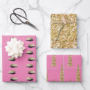 Buscar unicorn papel de regalo Rosa